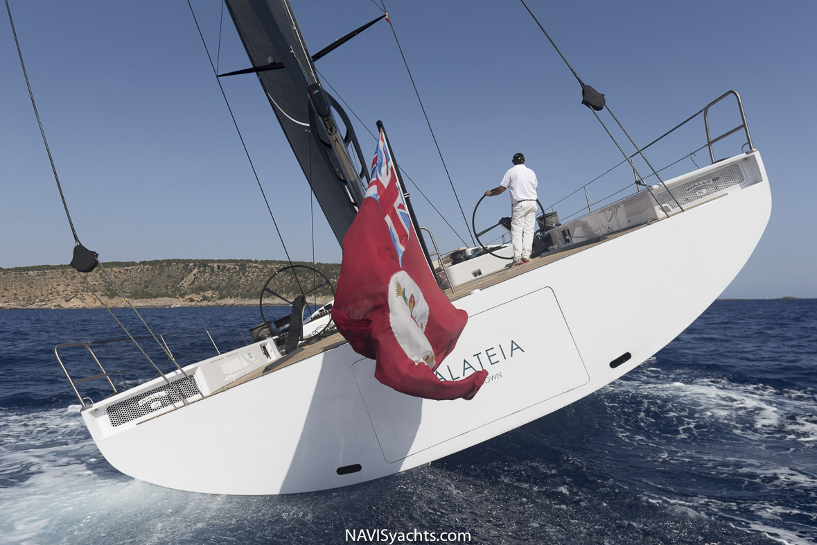 Wally super sailing yacht Wallicento Galateia