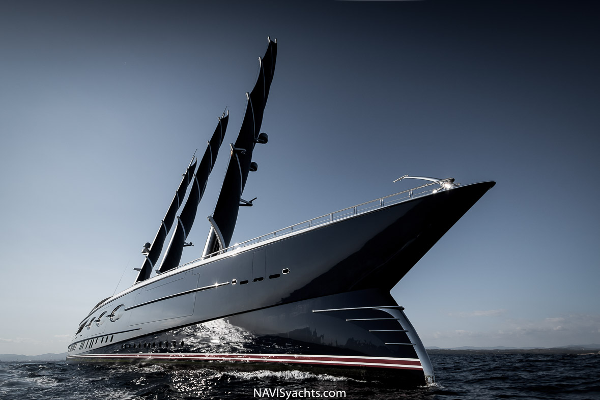 The Future of Sailing Superyachts FALCON Rig