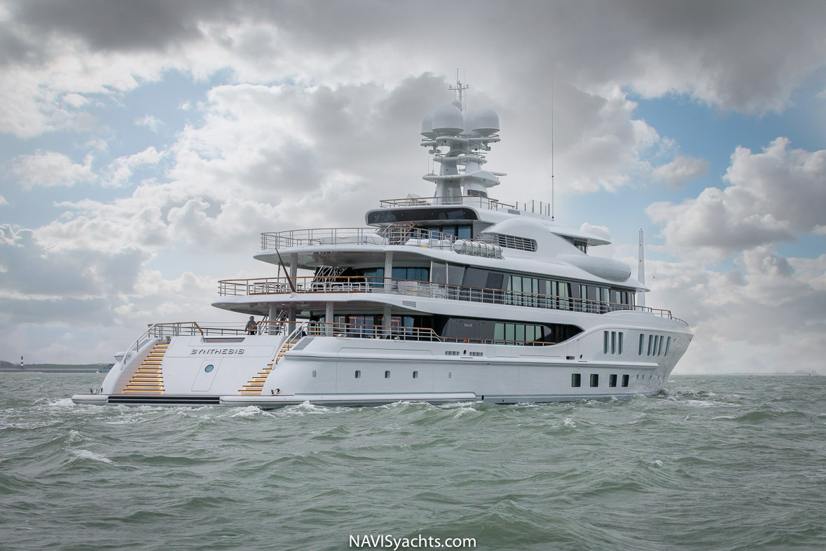 Amels Launched 74m Superyacht Synthesis