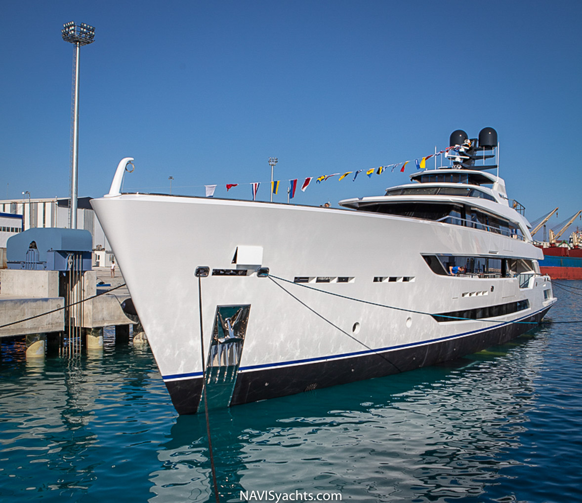 Alia Yachts launched of  55m superyacht Al Waab II 