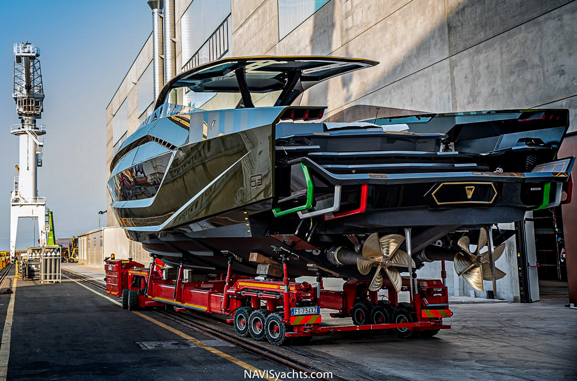 Lamborghini 63 built by Tecnomar Launched | Superyacht News