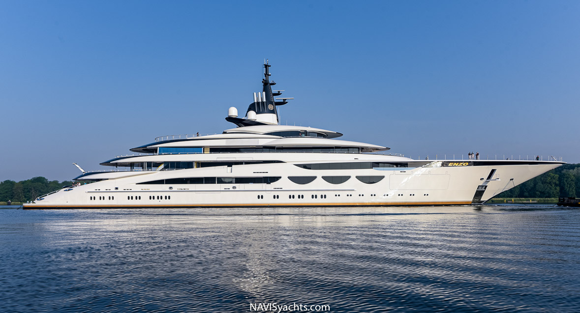 Lurssen’s 115m Project Enzo Review, Owner.