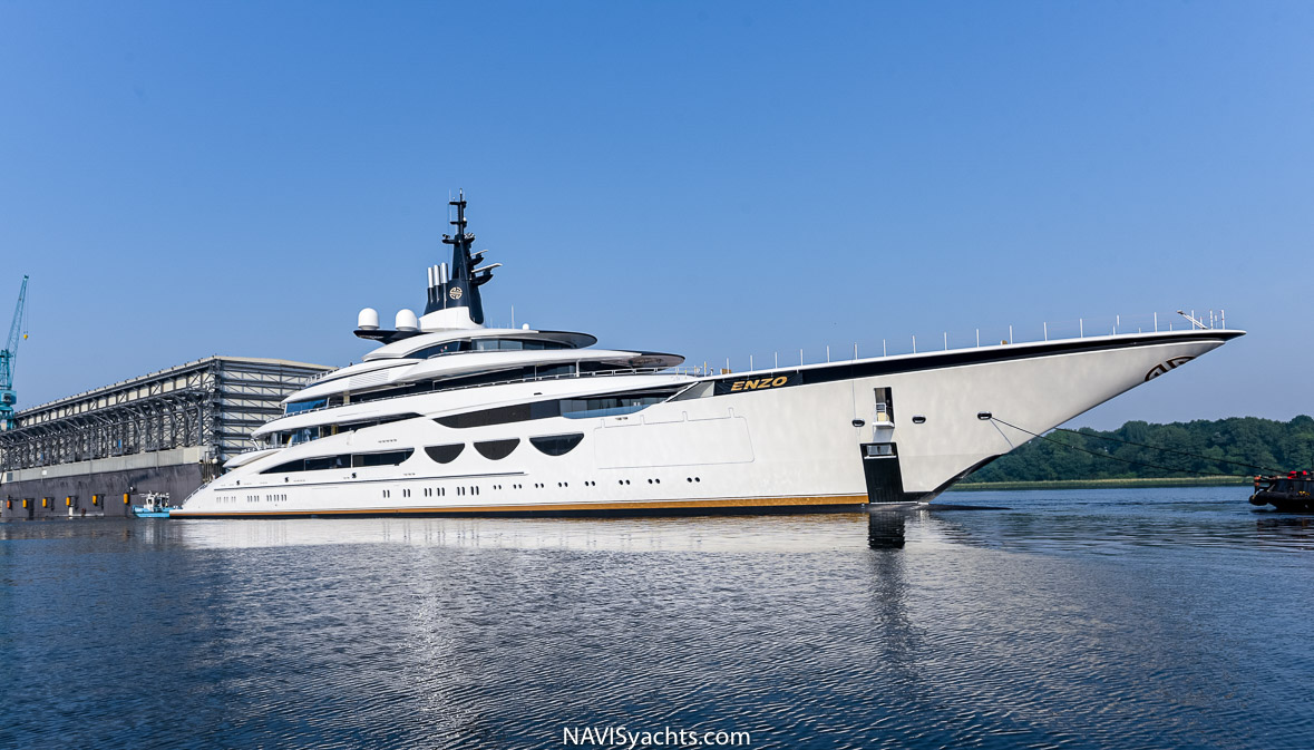 Lurssen’s 115m Superyacht Enzo Review, Owner