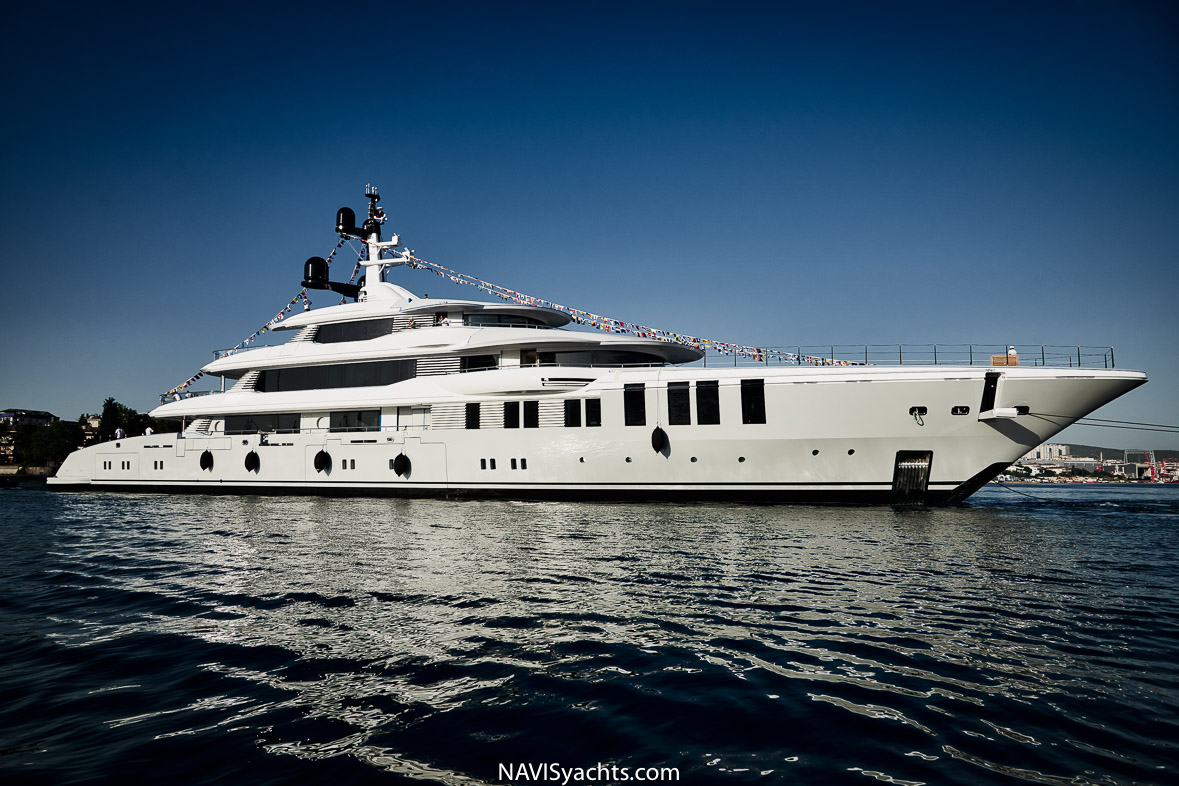 Turquoise's 74m Yacht NB66 Review, owner