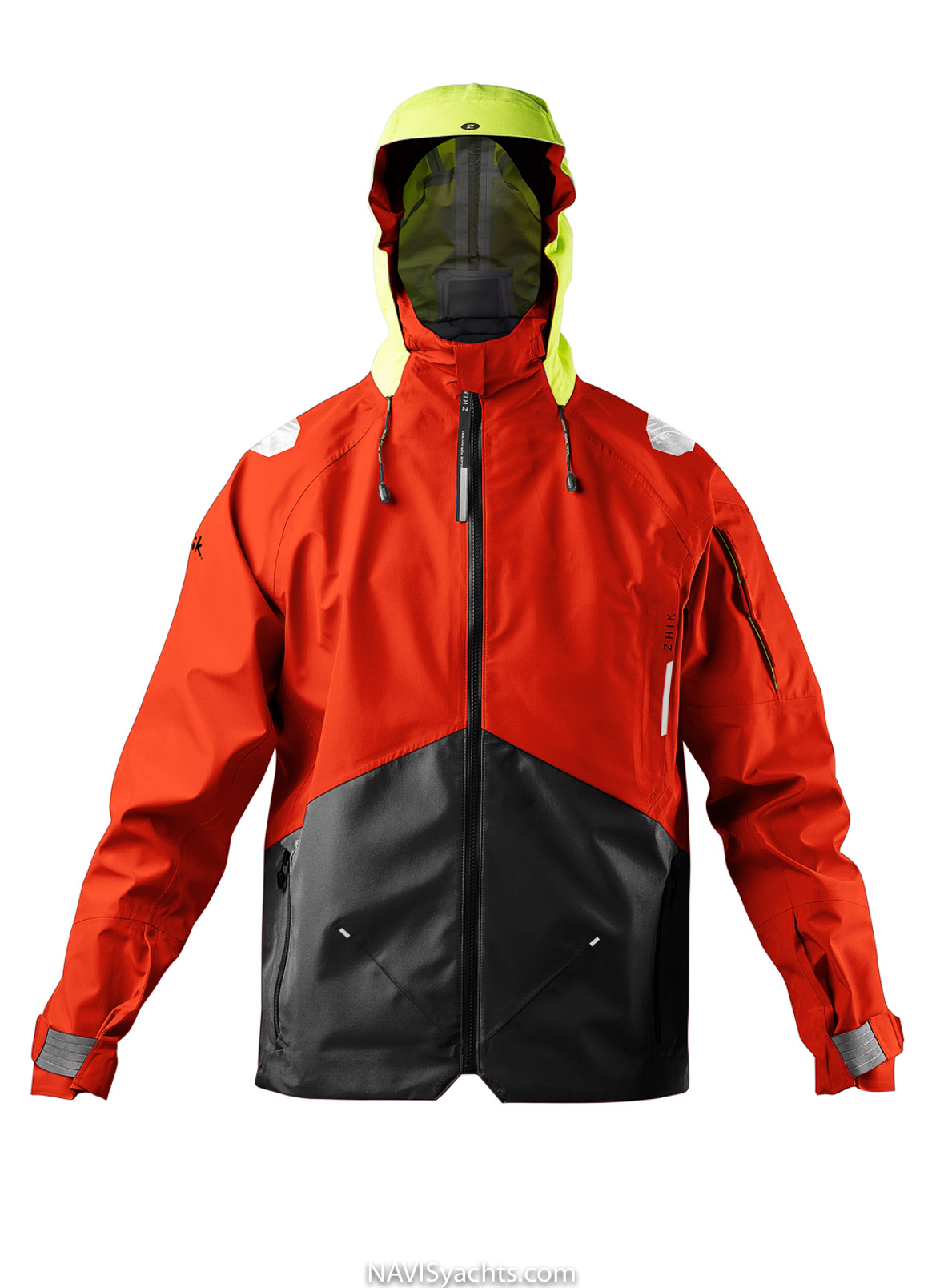 Zhik CST 500 Jacket-Flame Red Front