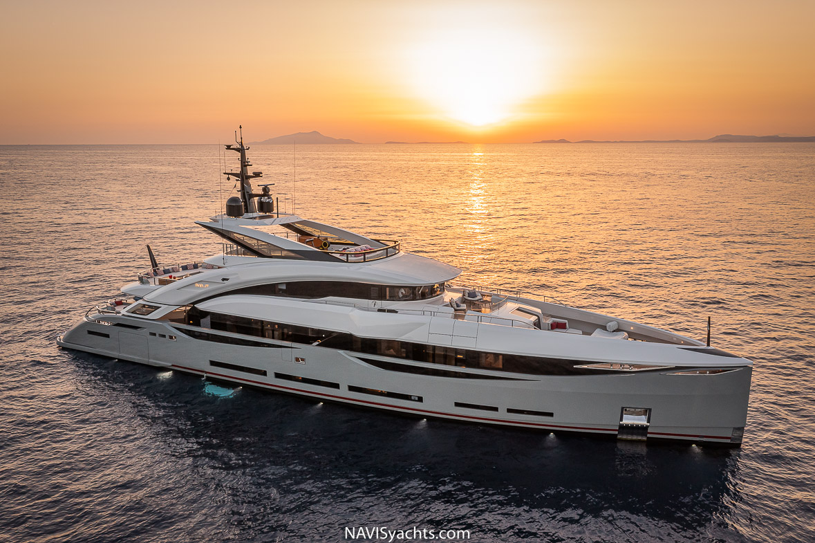 The ISA GT 45m M/Y Aria SF is a truly amazing and unparalleled masterpiece among luxury yachts.