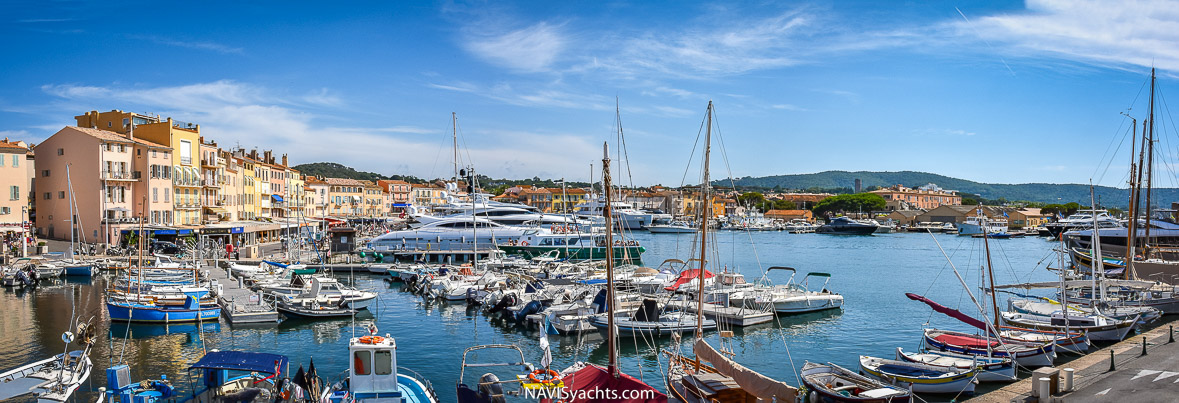 Port of Saint-Tropez Panorama