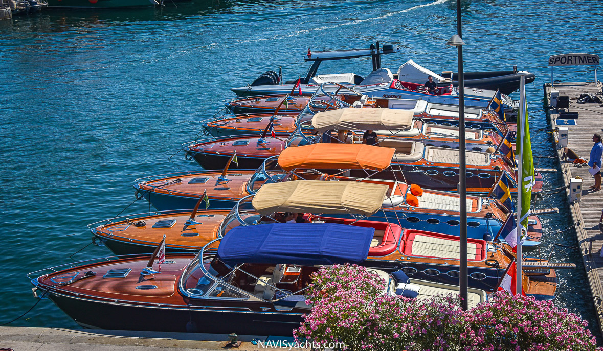 J Craft Torpedos at their own dock in Saint-Tropez