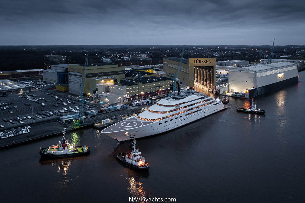 lurssen fuel cell yacht