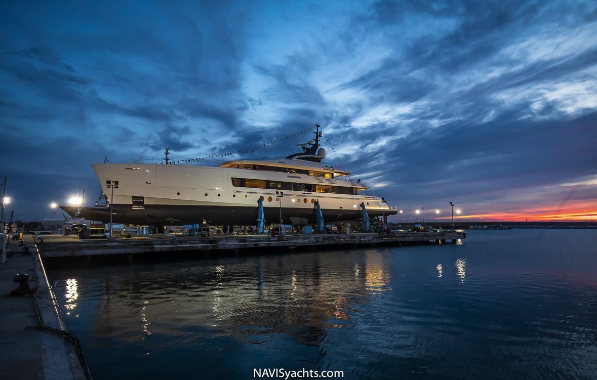 The new Benetti 62-meter Full Custom Yacht FB283
