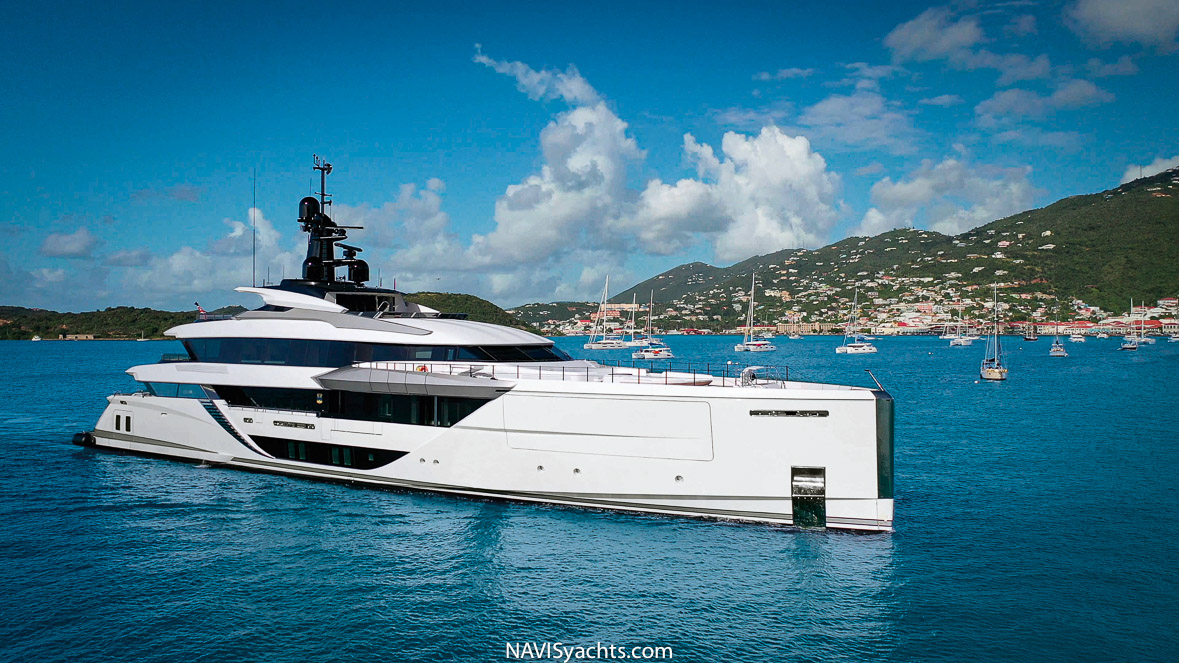 CRN M/Y 141 Superyacht: Luxury and Innovation Combined