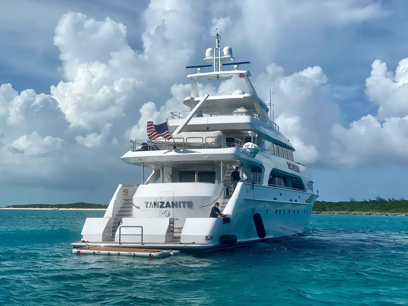 TANZANITE: A 145-Foot Jewel of the Sea - Now Available