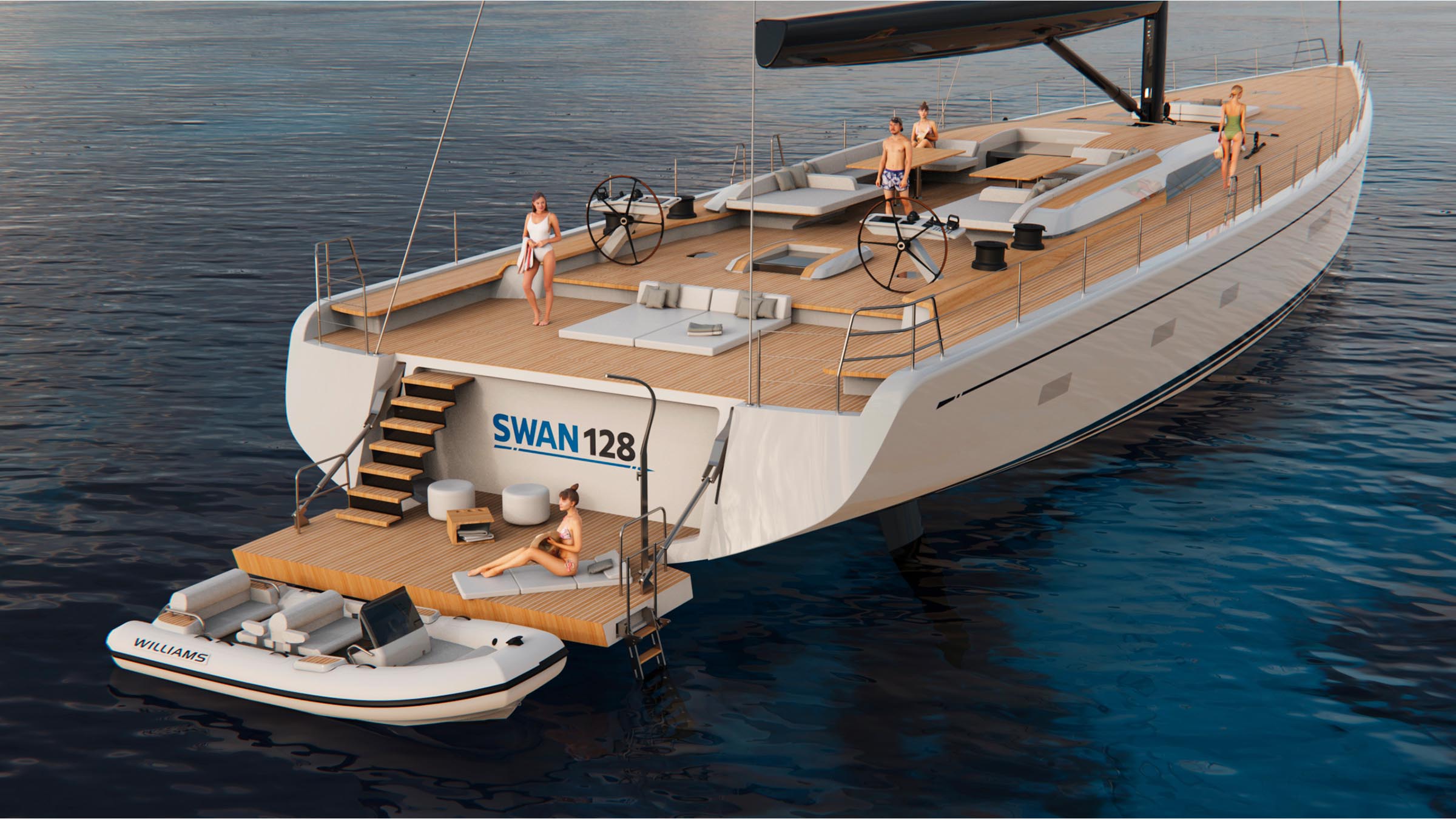 SWAN 128: A Stunning New Build Takes Shape