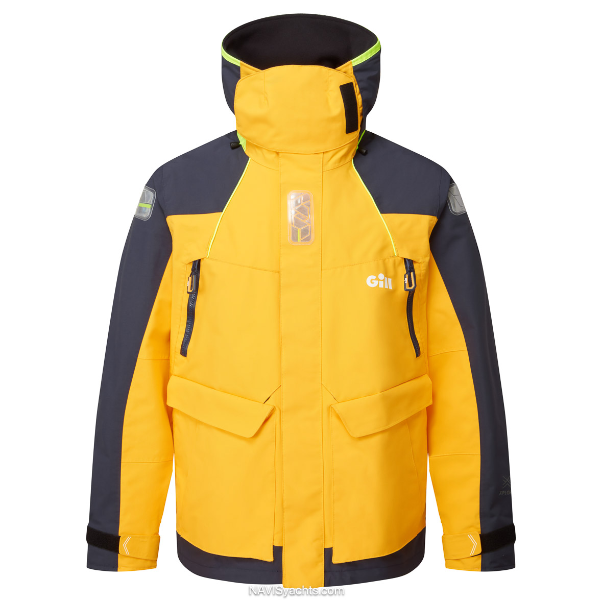 OS26J Male OS2 Jacket Gold Fusion Navy Front