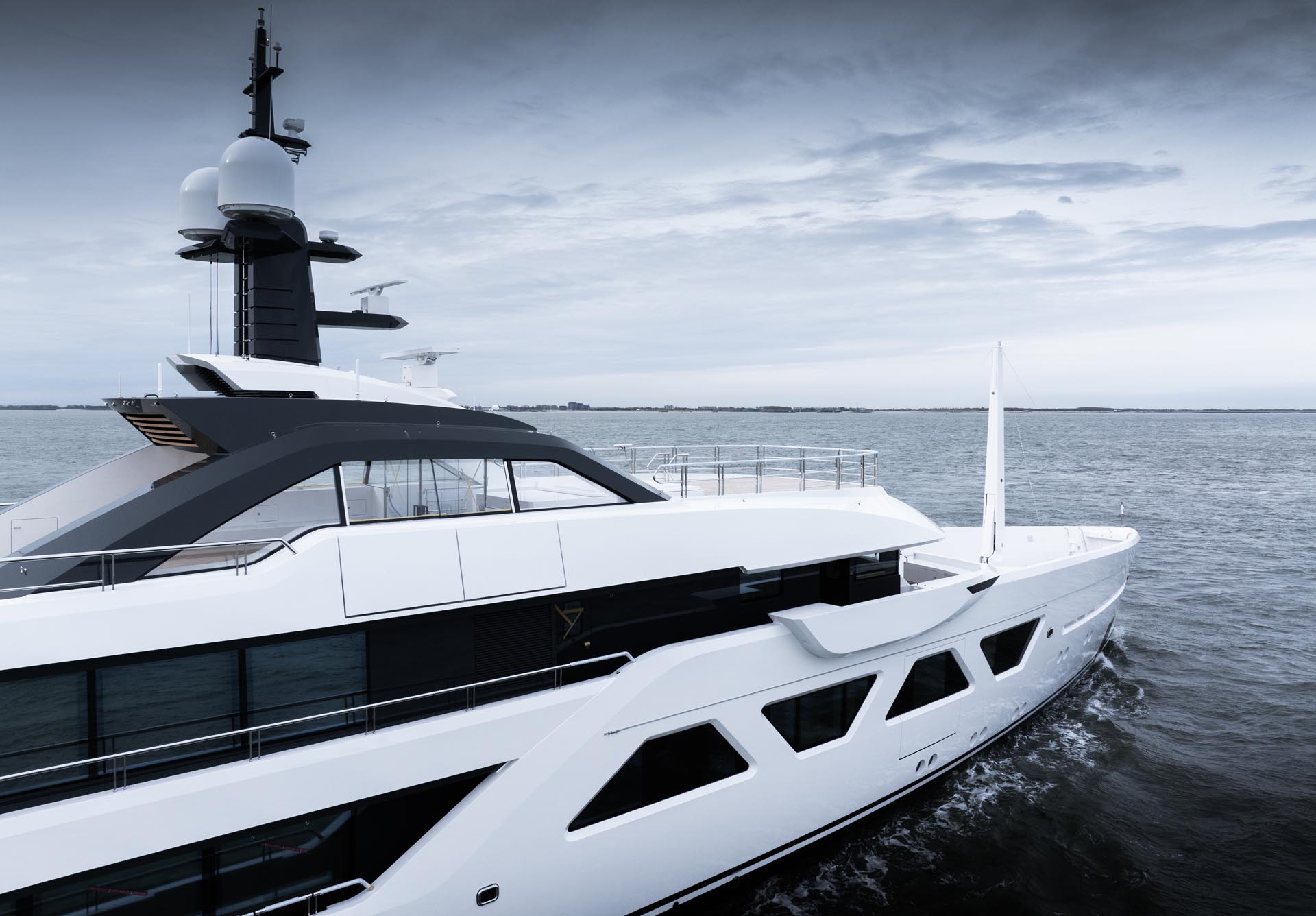 Amels 6007 Begins Sea Trials: Damen Yachting's Latest 60-Metre Superyacht Ventures into Open Waters