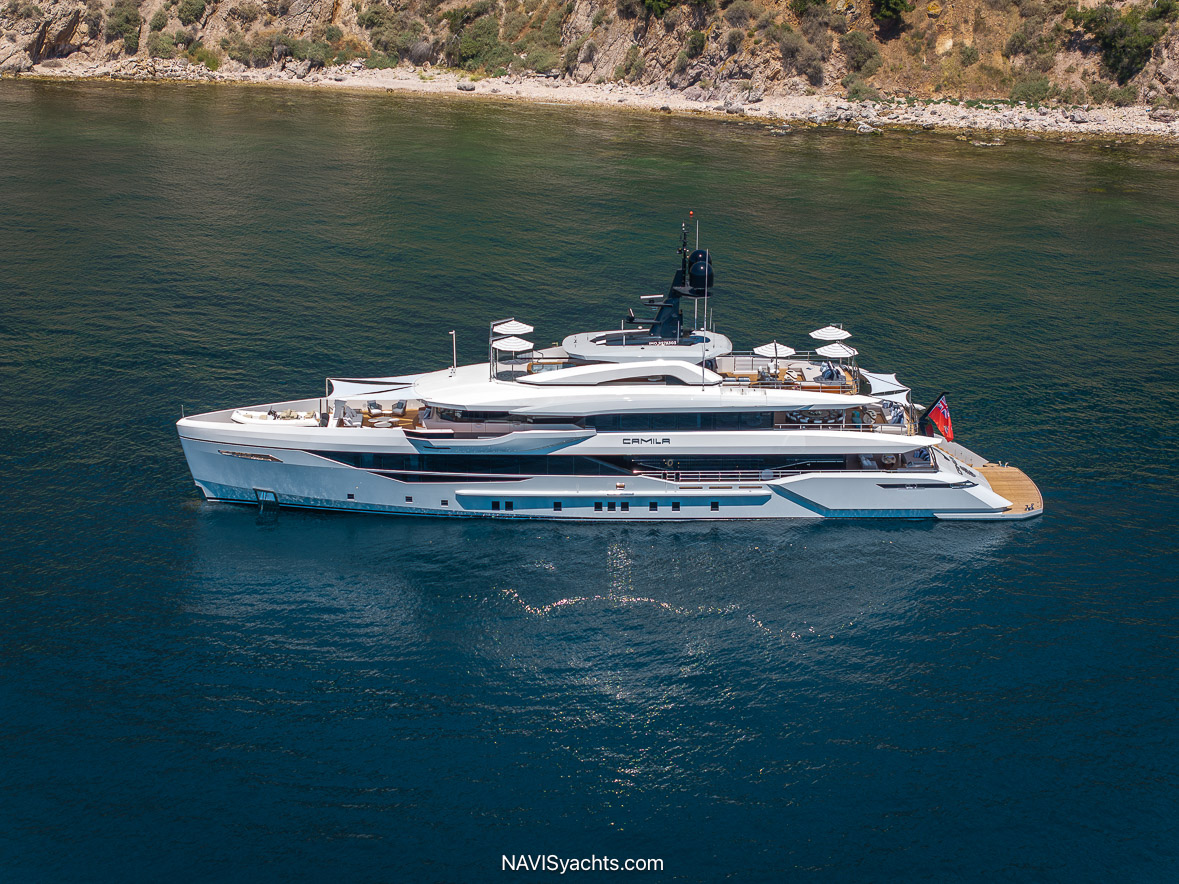Shipyard Bilgin - Superyacht Camila - Tag @bilginyacht - Credit Bilgin Media L-27