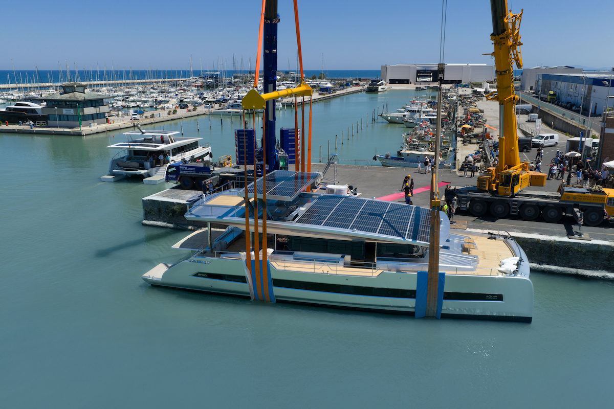 NAIVS Yachts luxury superyatch catamaran SY80 Launch