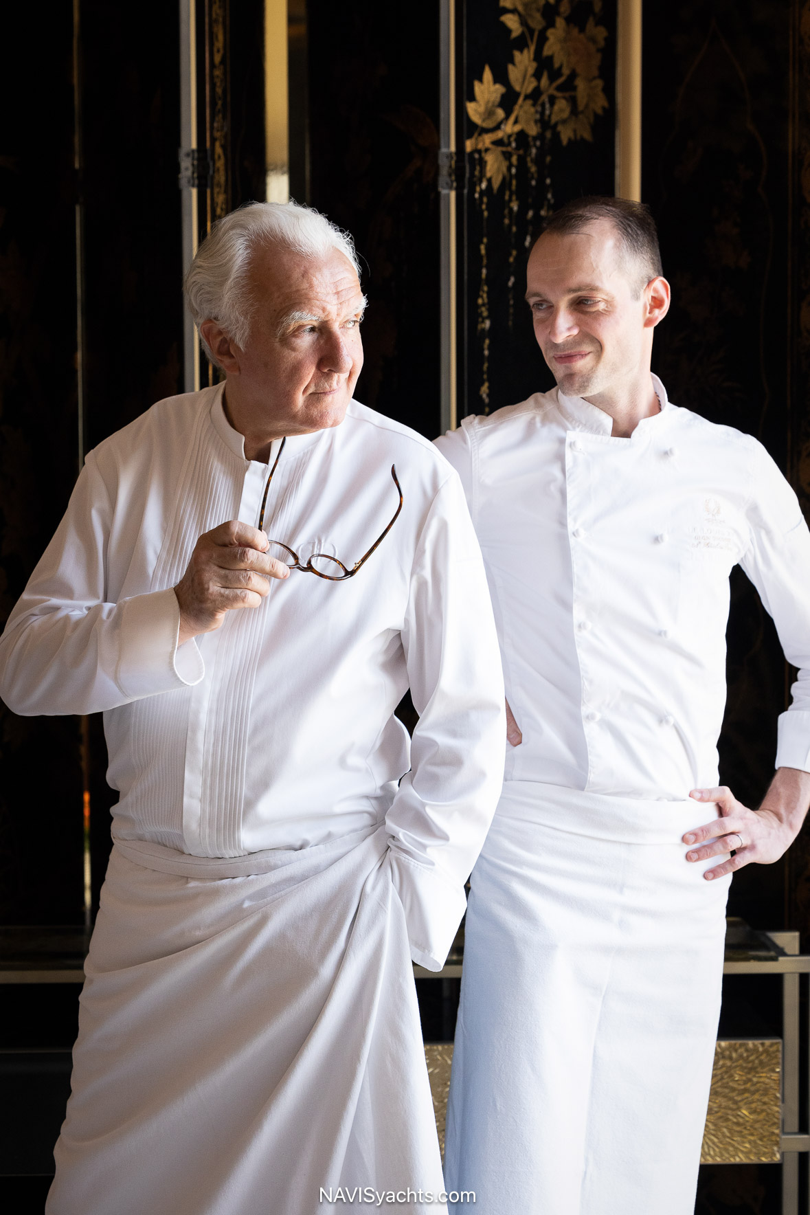 Alain Ducasse et Emmanuel Pilon (c) Matteo Carassale