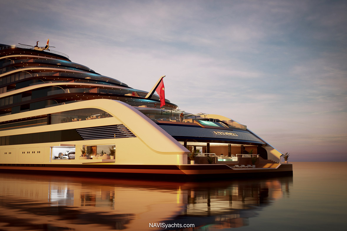 ULYSSIA Marina at Sunset