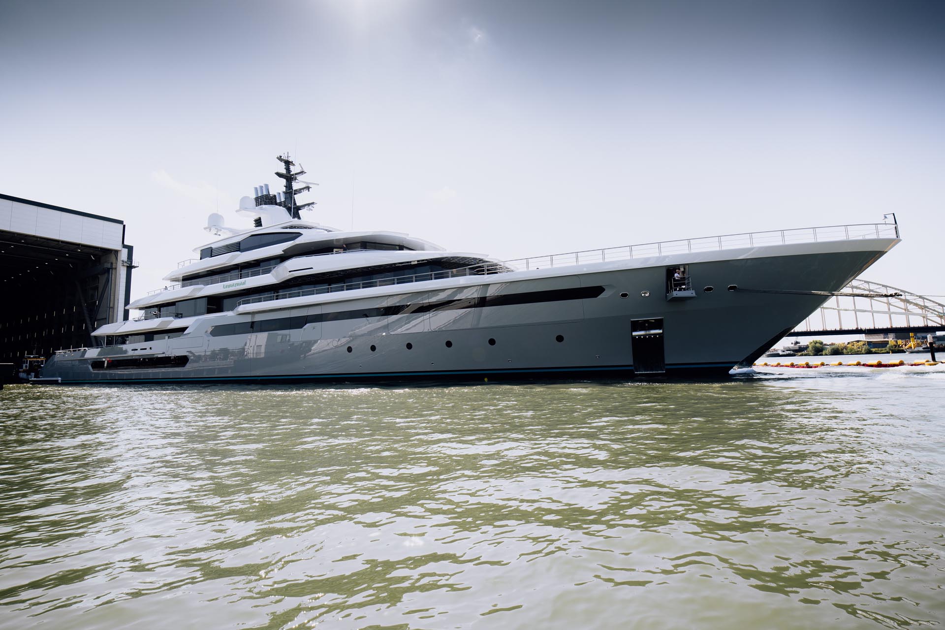 Oceanco Leviathan Load Out superyacht magazine
