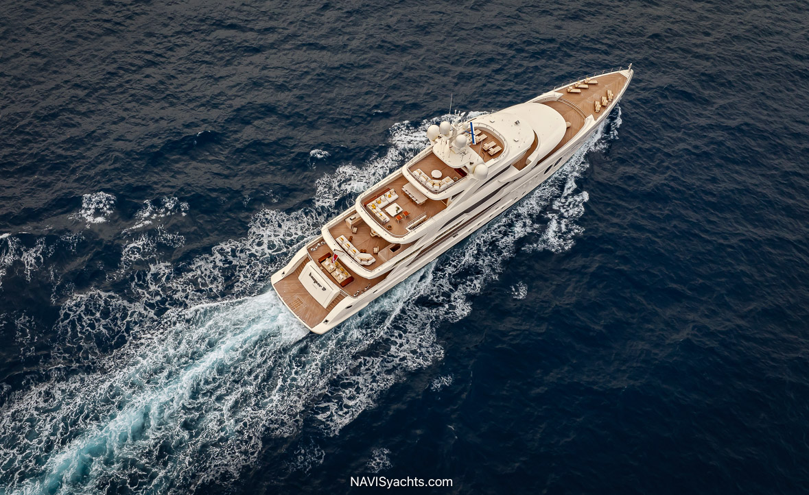 Benetti 67m Superyacht Kasper Sailing