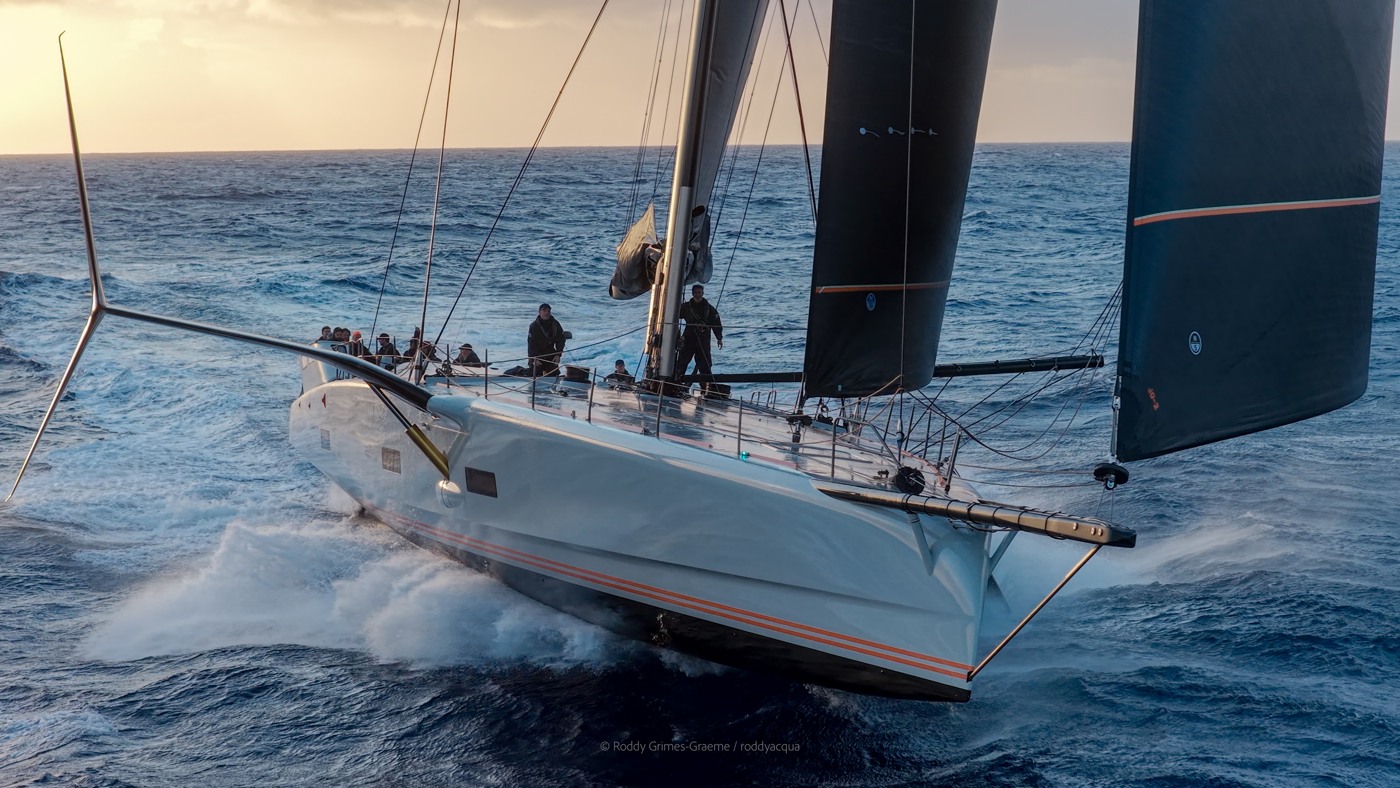 Historic Velocity: Baltic 111 Raven Smashes RORC Transatlantic Monohull Record