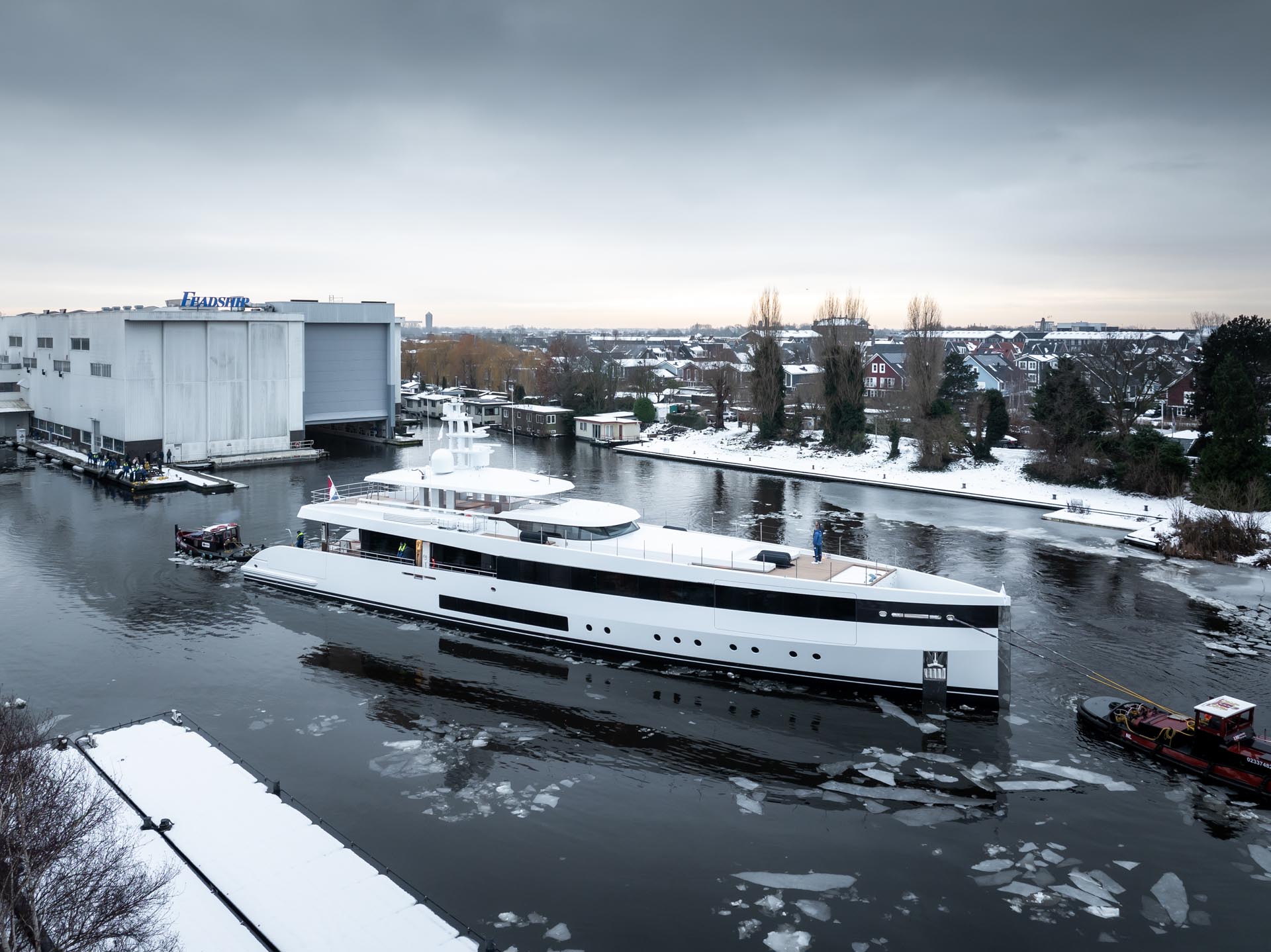 Feadship Launches 49.5m Project 717: A Masterclass in Volume and Hybrid Engineering