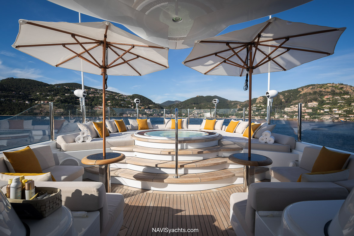 Amels Synthesis 74m superyacht exterior designed by Tim Heywood