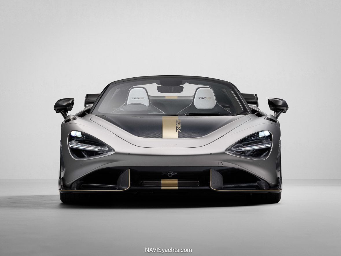 McLaren 788HS high-performance supercar with carbon-fibre aerodynamics