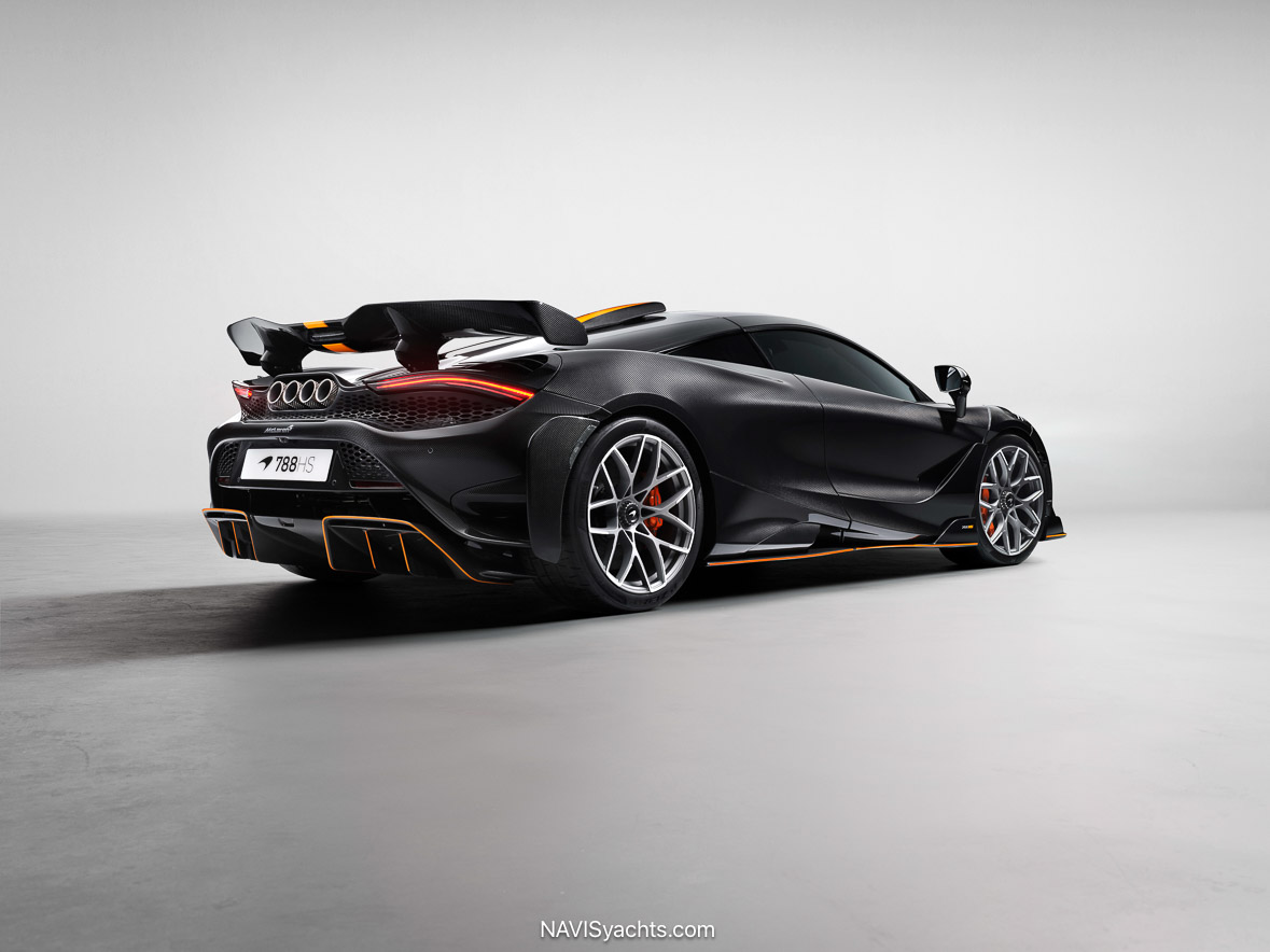 McLaren 788HS front view with carbon-fibre splitter and S-Duct