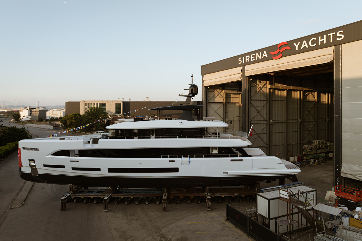 Sirena Superyachts Launches 42-Metre Flagship Ahead of Monaco Yacht Show Debut