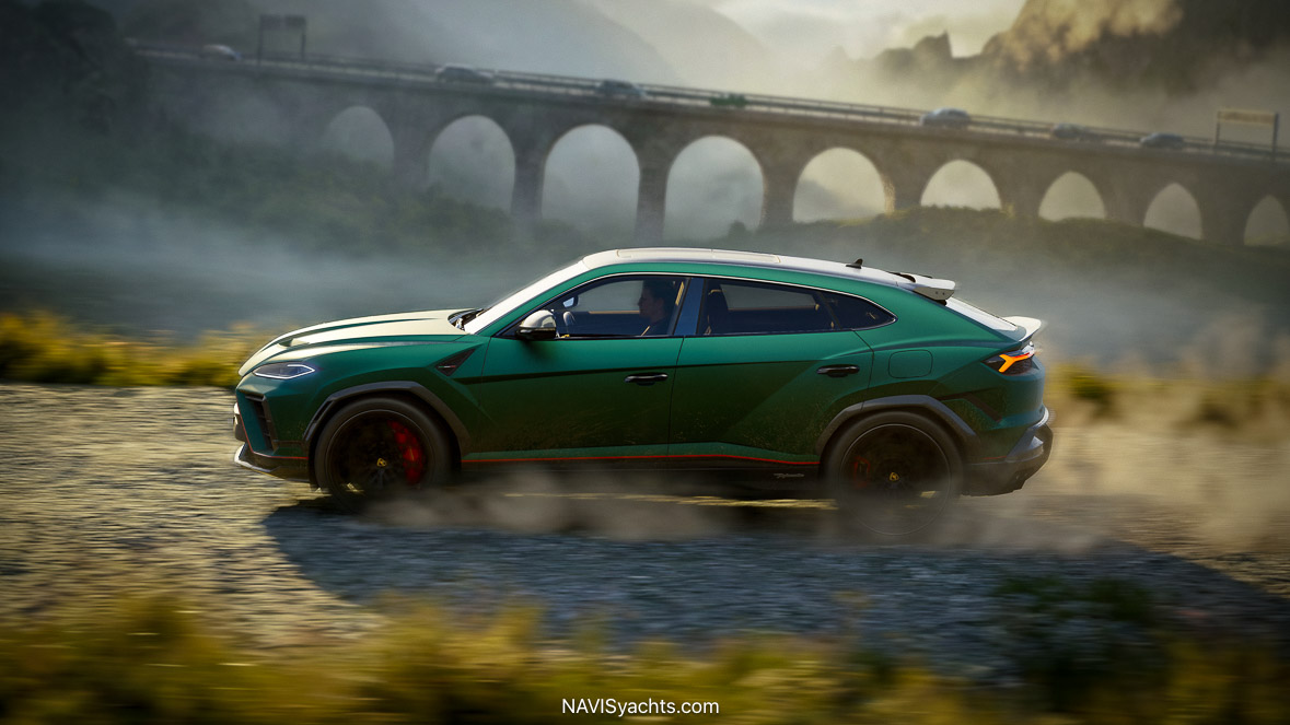 Lamborghini Urus SE Performante side profile
