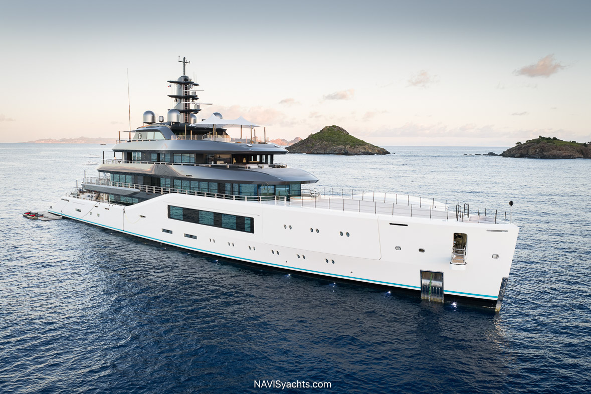 Amels PANGEA 80-meter luxury superyacht making her world debut at Monaco Yacht Show 2026