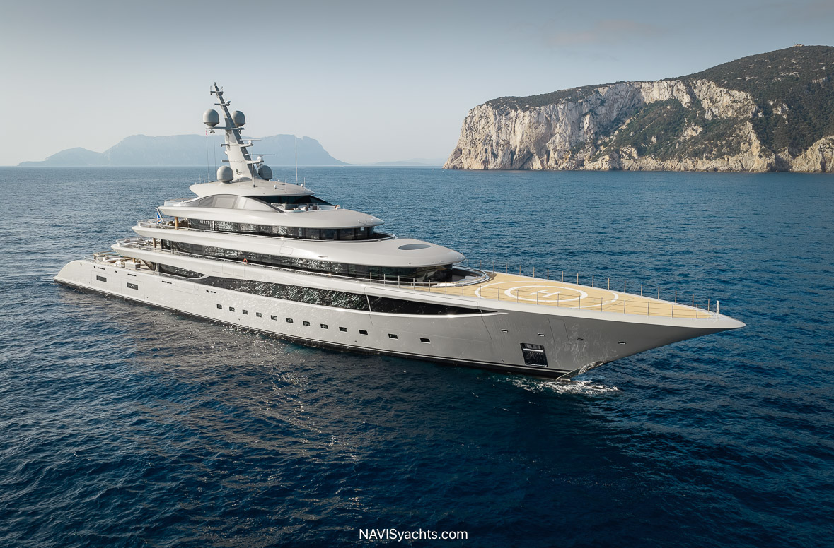 Lürssen NIXIE 102.4-meter superyacht making her global debut at Monaco Yacht Show 2026