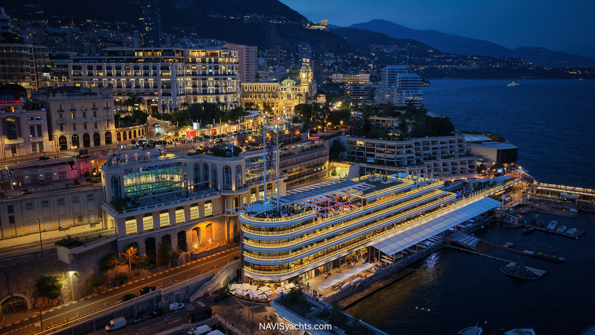 Superyacht industry professionals and luxury yachts at Monaco Yacht Show 2026
