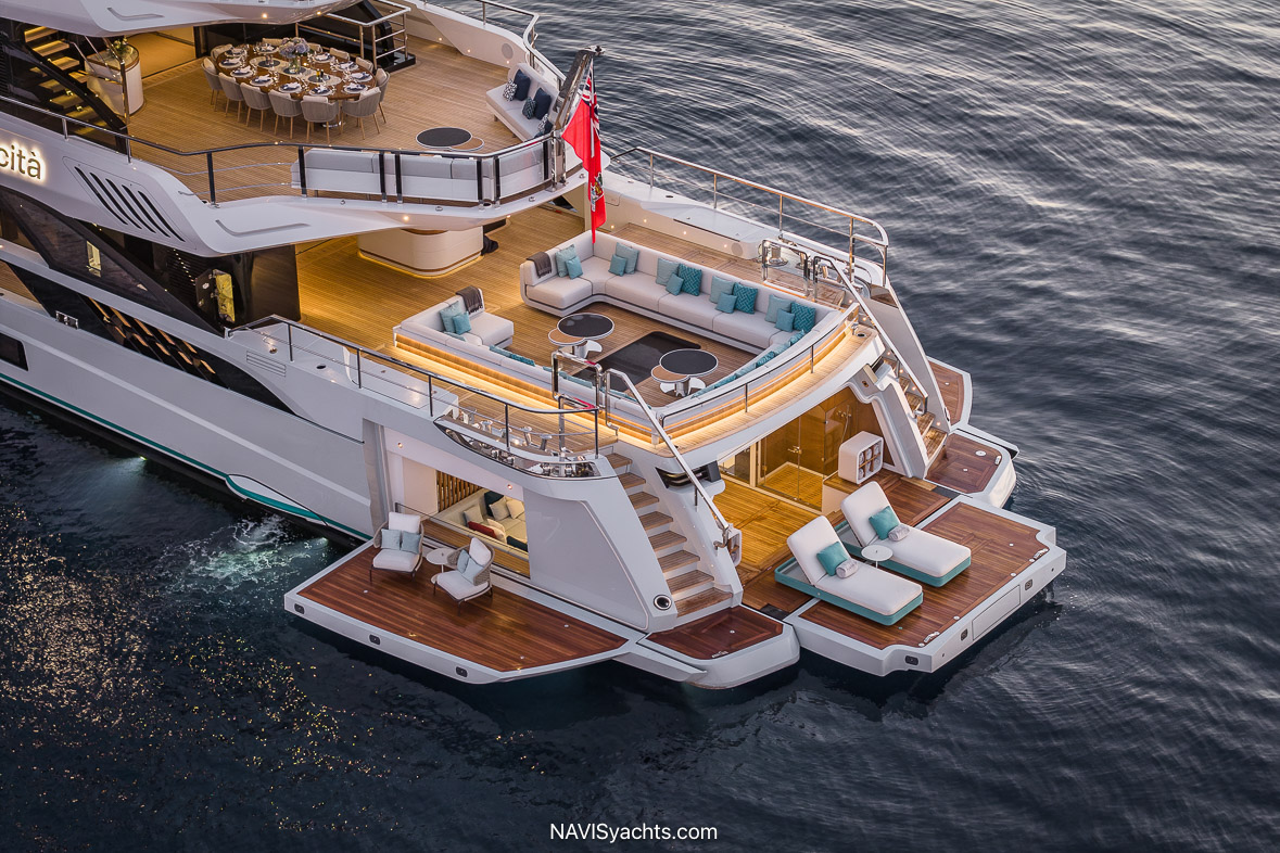 Mangusta Oceano 50 Felicità 49.9-meter luxury superyacht by Overmarine Group