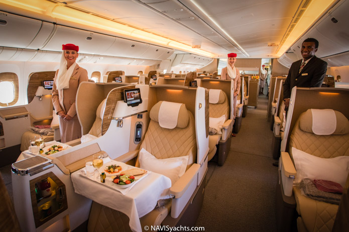 Emirates newly refurbished Boeing 777-200LR