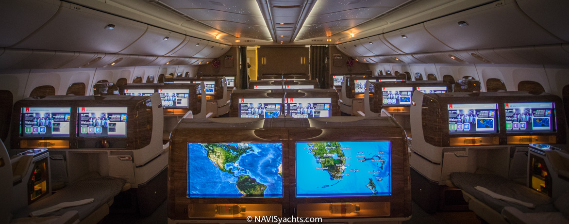 Emirates newly refurbished Boeing 777-200LR