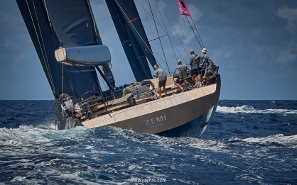 Discover Zemi, the sleek 33.5m sailing yacht from Baltic Yachts—ultralight carbon composite, cutting-edge electric drive, and global adventure built in.
