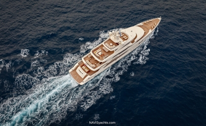 Benetti 67m Superyacht Kasper Sailing