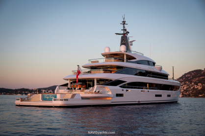 Benetti Lady Estey 67-meter B.Now Oasis Deck superyacht