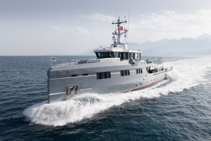 Damen Yachting Delivers 53-Metre Yacht Support Vessel RAFTER to Enhance Owner's Global Fleet