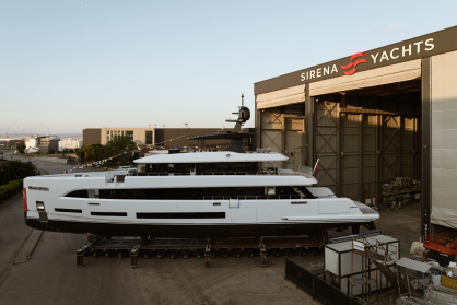Sirena Superyachts Launches 42-Metre Flagship Ahead of Monaco Yacht Show Debut