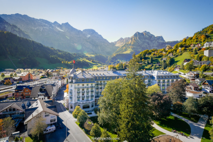 Kempinski Palace Engelberg luxury five-star hotel in the Swiss Alps
